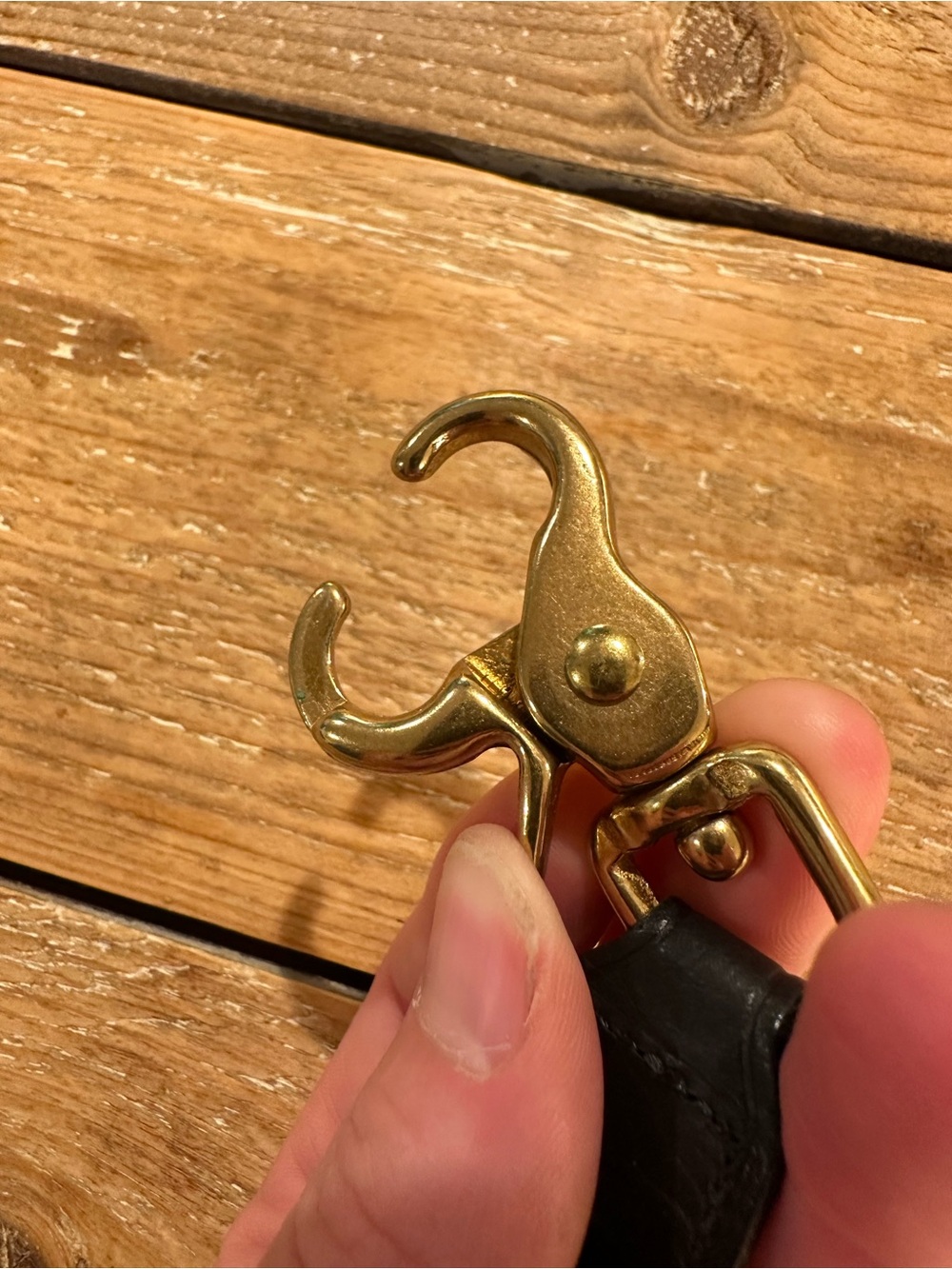NWT || Vintage Coach Black Leather Trigger Snap - Picture 6 of 7